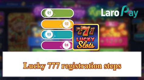 lucky 777 register|Registration .